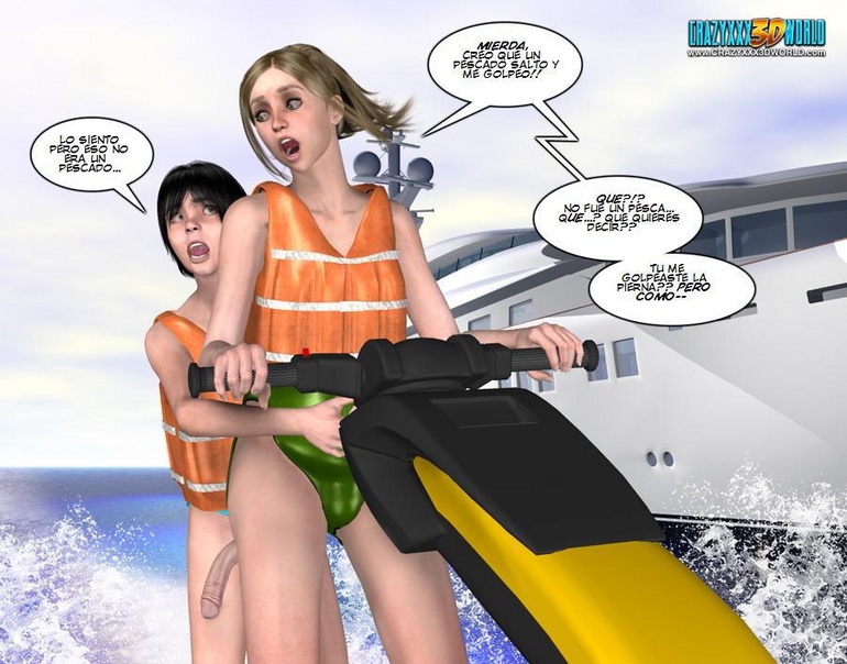 They took a jet just to find some private - Cartoon Sex - Picture 13