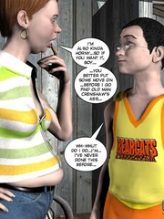 She came home, took off her blouse and his - Cartoon Sex - Picture 6