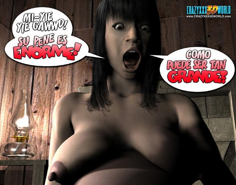 Plump horny 3d woman and slim colonel with - Cartoon Sex - Picture 6