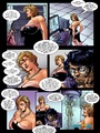 Two lusty cartoon chick getting naked - Picture 3