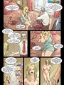 Blonde toon babe received in her mouth - Picture 11