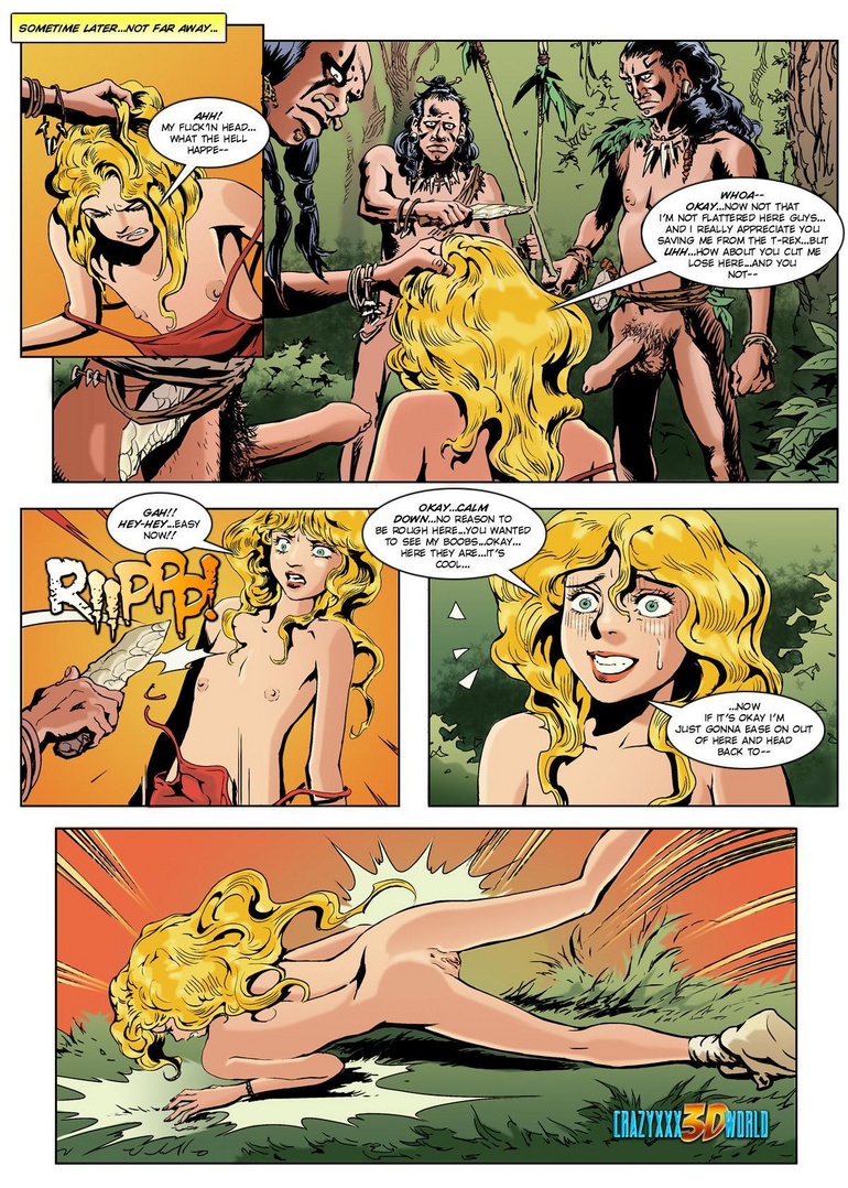 Petite blonde cartoon babe gets gang banged - Cartoon Sex - Picture 12