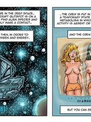 Slutty spaceship toon girls get their - Cartoon Sex - Picture 1