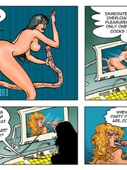 Lusty cartoon babes need a dp fucking after - Cartoon Sex - Picture 5