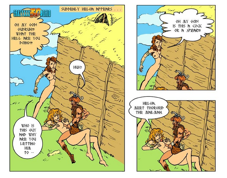 Horny blonde cartoon girl gives an awesome - Cartoon Sex - Picture 14