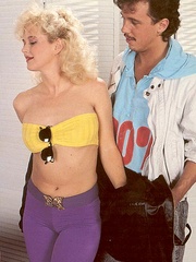 Blonde seventies lady loves two big cocks - XXX Dessert - Picture 2