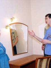 Horny pregnant woman gives guy deepthroat - XXX Dessert - Picture 4