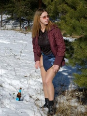 Spying on peeing girl - XXXonXXX - Pic 6