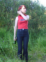 Spying on redhair teen peeing after beer - XXXonXXX - Pic 1