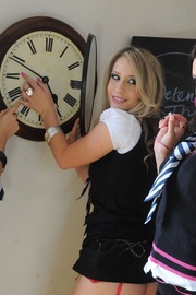 Three naughty college girls Candice Collyer, Cat O'Connell and Naomi R.. - picture 5