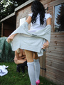 Blonde cutie Amy Green in sexy black socks gets sripped by Kayleigh Wi.. - picture 11