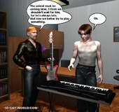 Artists having hot gay 3d sex before singing.&hellip;
