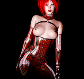 Latex dressed big boobed stunners going wild on&hellip;