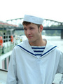 Three young gay boys in sailors uniform - Picture 1