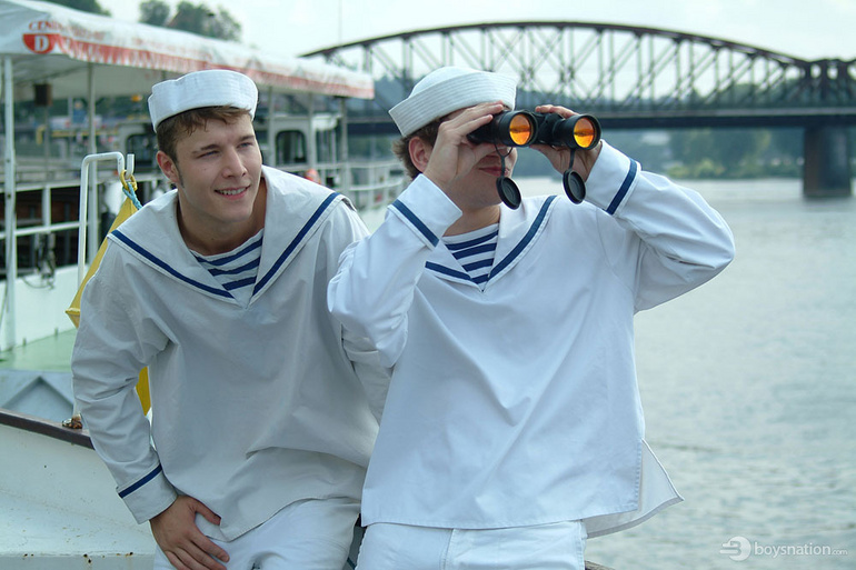Three young gay boys in sailors - Sexy Women in Lingerie - Picture 2