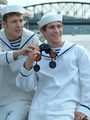 Three young gay boys in sailors uniform - Picture 3