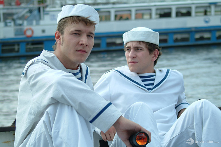 Three young gay boys in sailors - Sexy Women in Lingerie - Picture 7