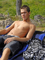 Lovely twink hunk slowly stipping off - Picture 12