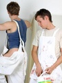 Two young painter twinks can't stand - Picture 6