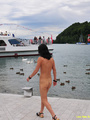 The one is being nude in public taking - Picture 6