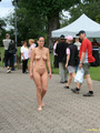 They all examine her nude body and - Picture 9