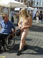 Everybody gawking at her naked in public - Picture 4