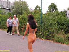 Going to U-bahn after long-lasting - Sexy Women in Lingerie - Picture 8
