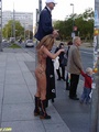 Talk of nude in public lass with stilt - Picture 7