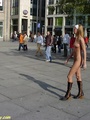 Talk of nude in public lass with stilt - Picture 12
