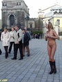 Talk of nude in public lass with stilt - Picture 14