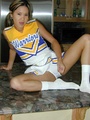 In her cheerleader outfit, Eurasian - Picture 4