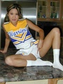 In her cheerleader outfit, Eurasian - Picture 5
