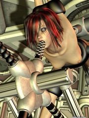 Amazing 3D BDSM cartoons with tight ass babe - Cartoon Sex - Picture 5