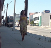 Picking up her summer dress after being undressed&hellip;