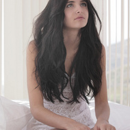 Dark haired erotic gutie in short white - XXX Dessert - Picture 12