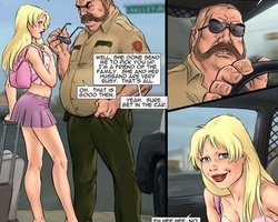 Perverted police officer and his cruel - BDSM Art Collection - Pic 2