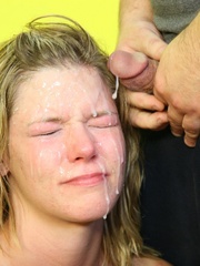 Exotic blonde enjoys a face full of - XXX Dessert - Picture 15