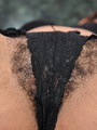 Apple butt brunette cutie stripping off - Picture 7