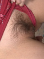 Hairy snatch teen brunette stripteasing - Picture 3