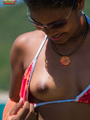 Exposed both Indian porn titties of - Picture 8