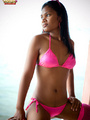 Loving her pink bikini and stroking her - Picture 7