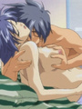 Sexy shaped anime chick and her lover - Picture 5