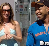 Black guy seduced hot chick in the street and&hellip;