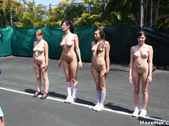 First-year lesbian college girls are forced - XXX Dessert - Picture 3
