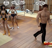 Captured in the locker room 3d guy get humilited&hellip;