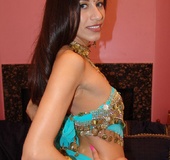 Indian Chick On Her Knees Riding Cock On Sofa