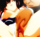 Brunette manga girl gets high when double&hellip;