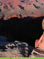 Hot blonde Tatyana posing in mountains - Picture 15