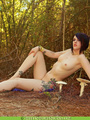Gorgeous tattooed chick posing naked in - Picture 8