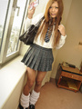 Hot Japanese college T-girl allows to - Picture 2